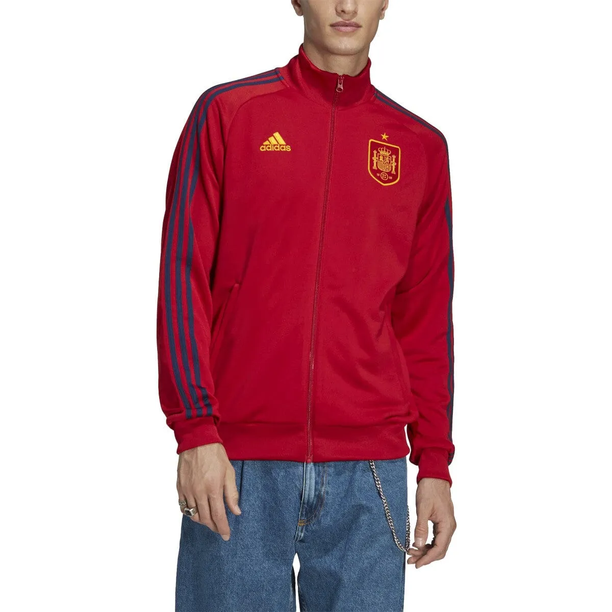 adidas Men's Spain 3 Stripe Track Top | HE8900