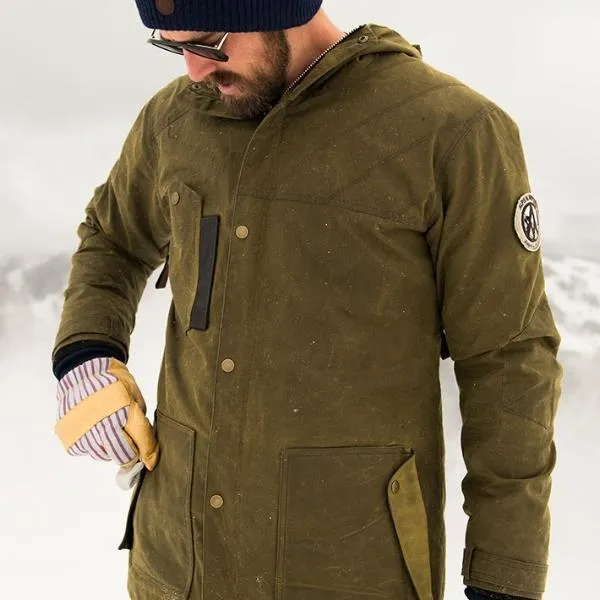 Alps & Meters Men's Patrol Parka Olive