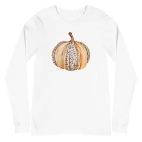 Anchor Pumpkin Fall Long Sleeve Lake Tee