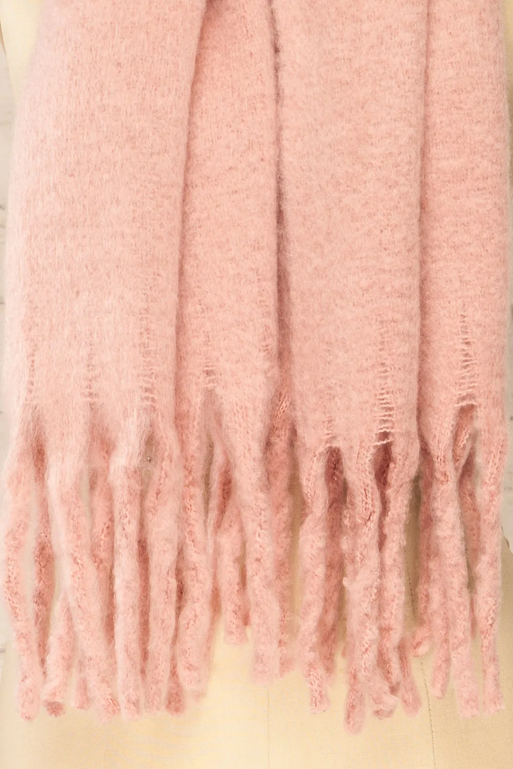 Antananarivo | Soft Knit Blush Scarf