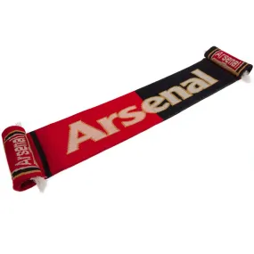 Arsenal FC Navy Blue and Red Scarf