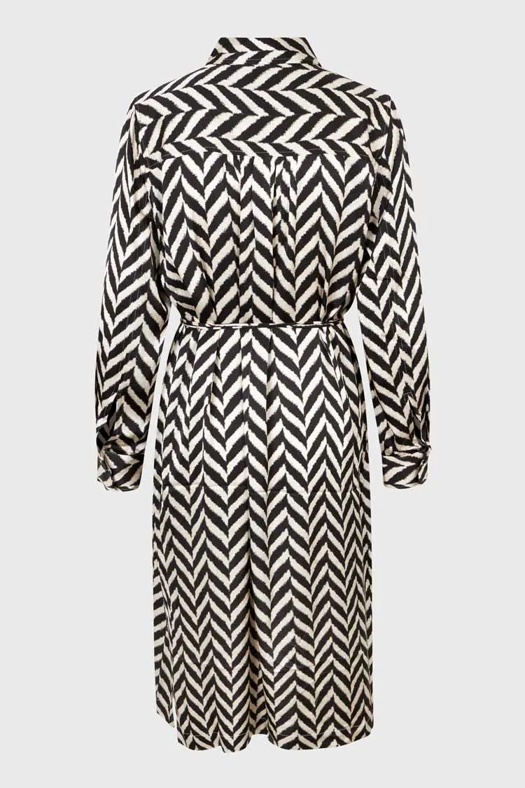 Ashlen Zig Zag Printed Dress