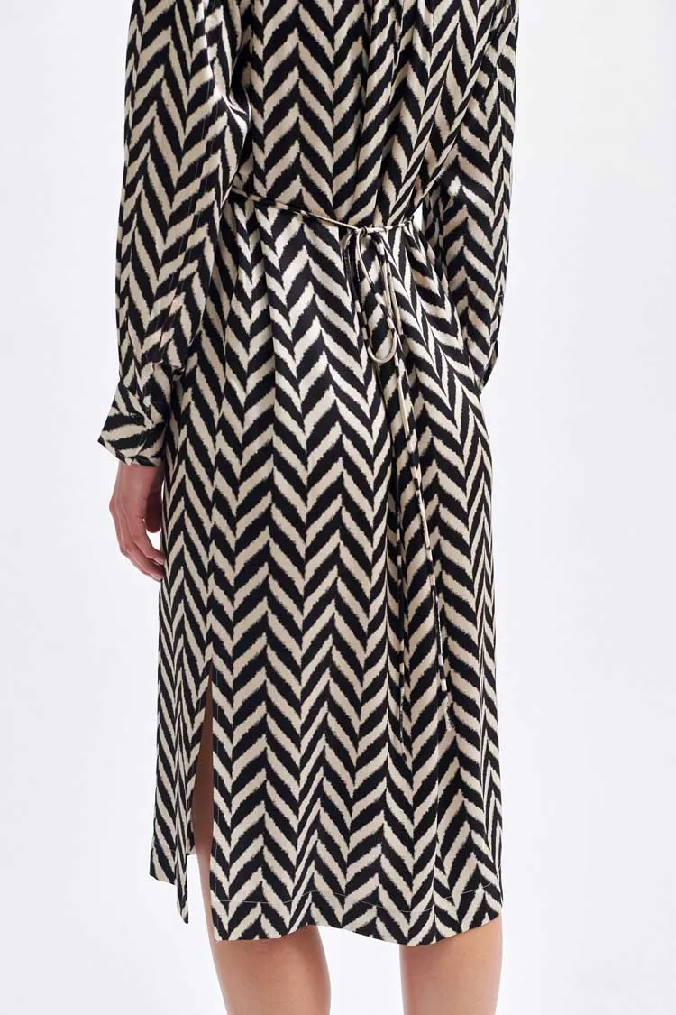 Ashlen Zig Zag Printed Dress