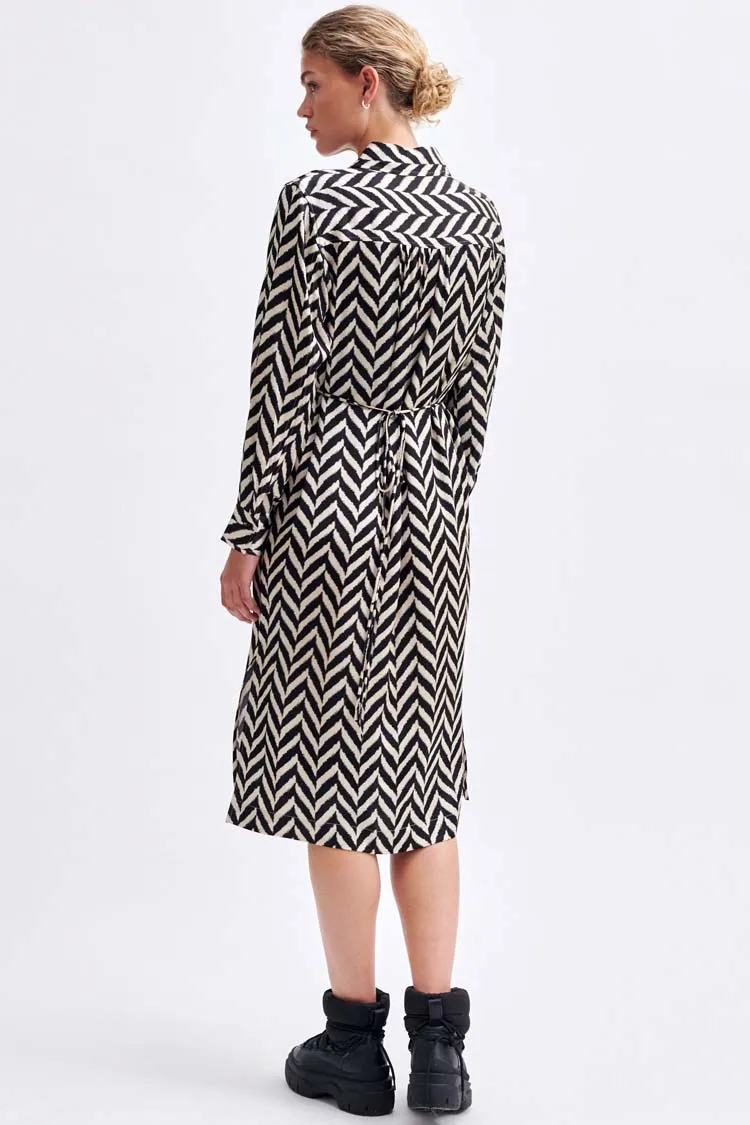 Ashlen Zig Zag Printed Dress
