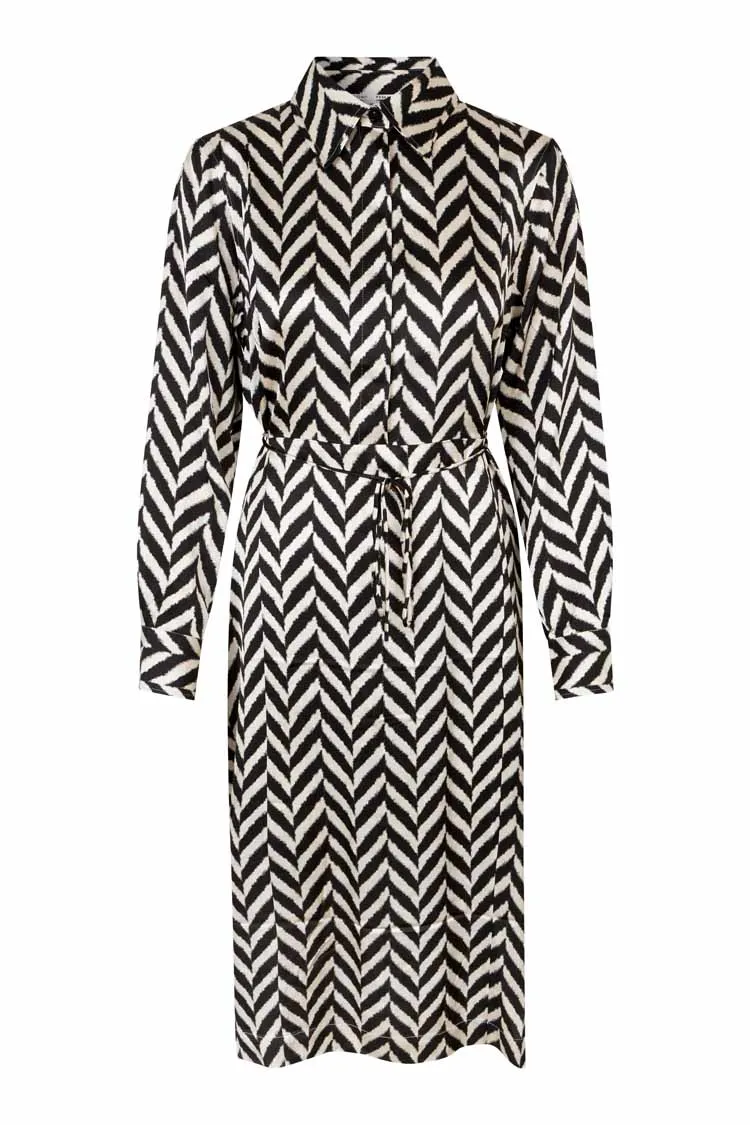 Ashlen Zig Zag Printed Dress