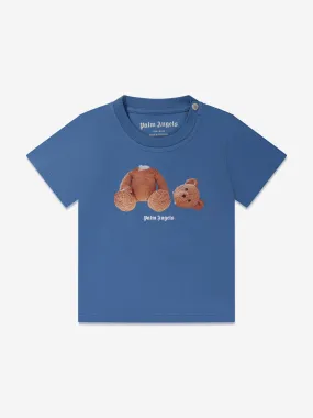 Baby Boys Bear T-Shirt in Blue