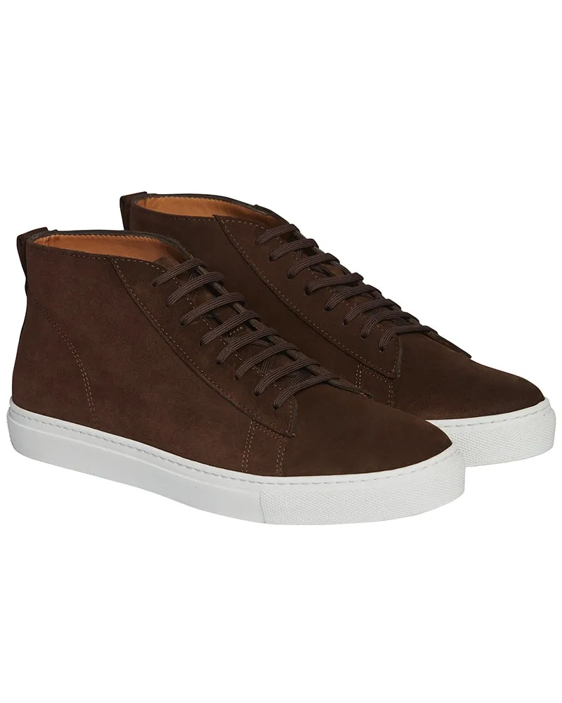 Berkeley - Sunny Suede High Top Sneaker Tabacco