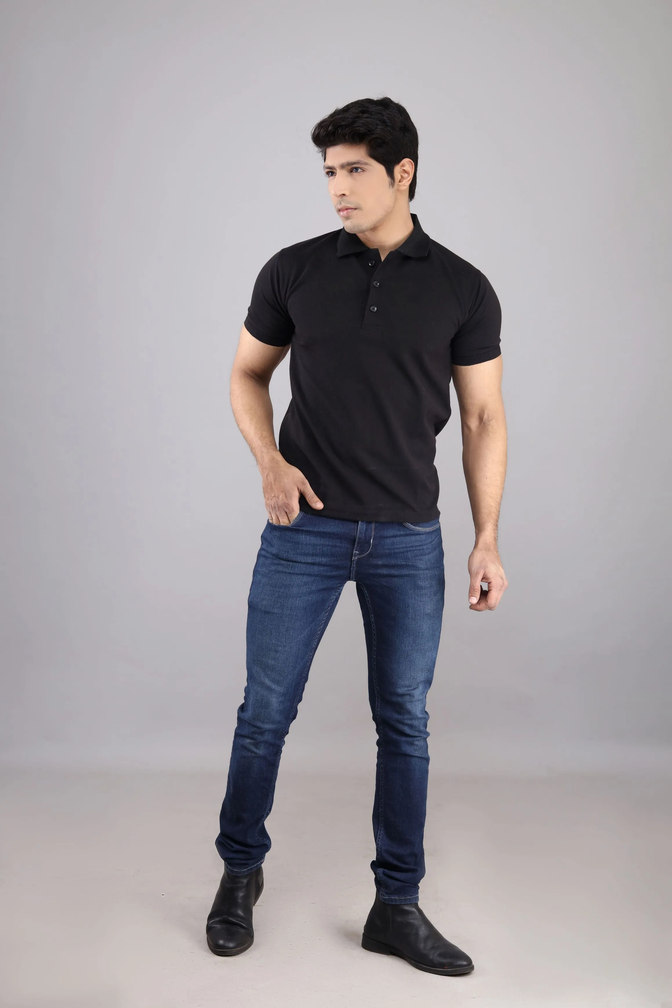 Black Polo T Shirt | Polo T Shirts for Men | Polo T Shirts