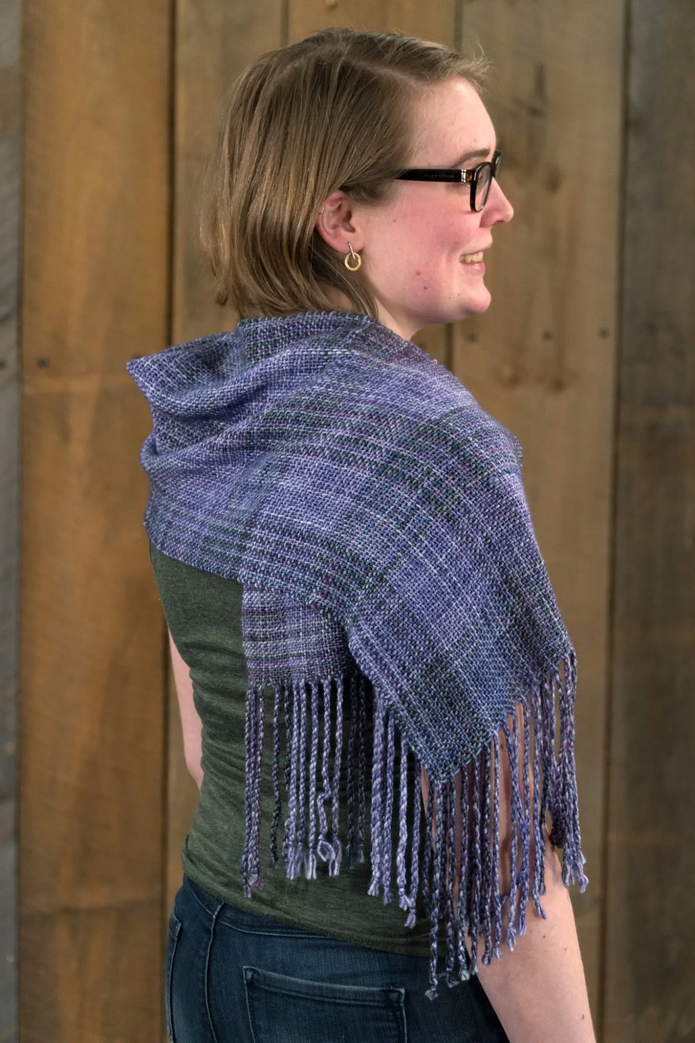 Block After Block Woven Scarf