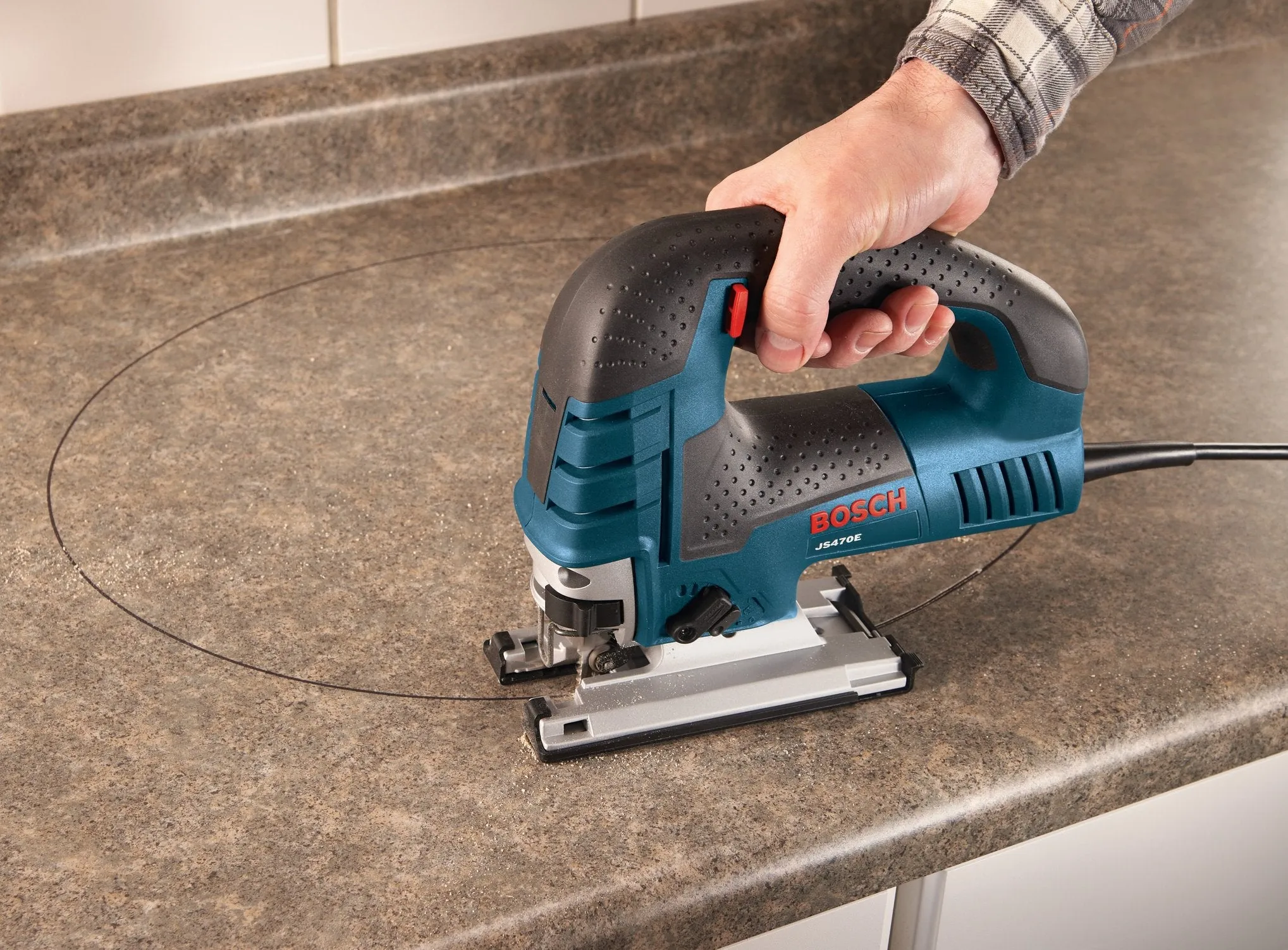 Bosch JS470E - Top-Handle Jigsaw
