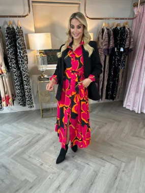 Brielle Floral Shirt Dress