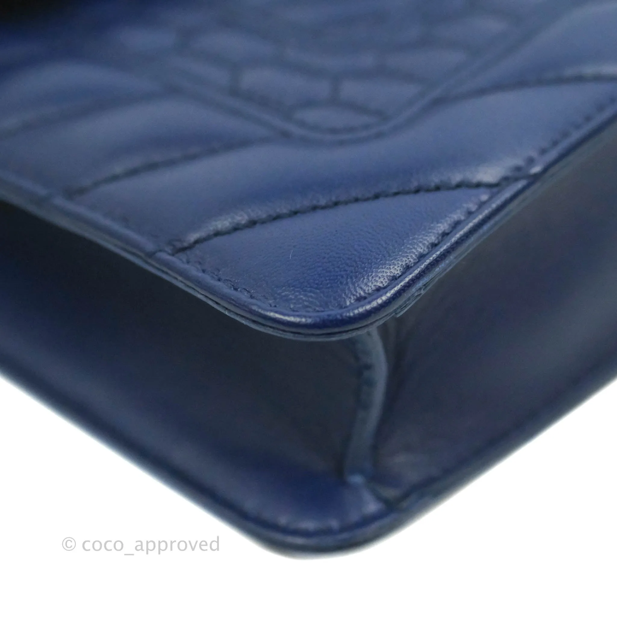Bvlgari Small Quilted Scaglie Serpenti Forever Shoulder Bag in Blue