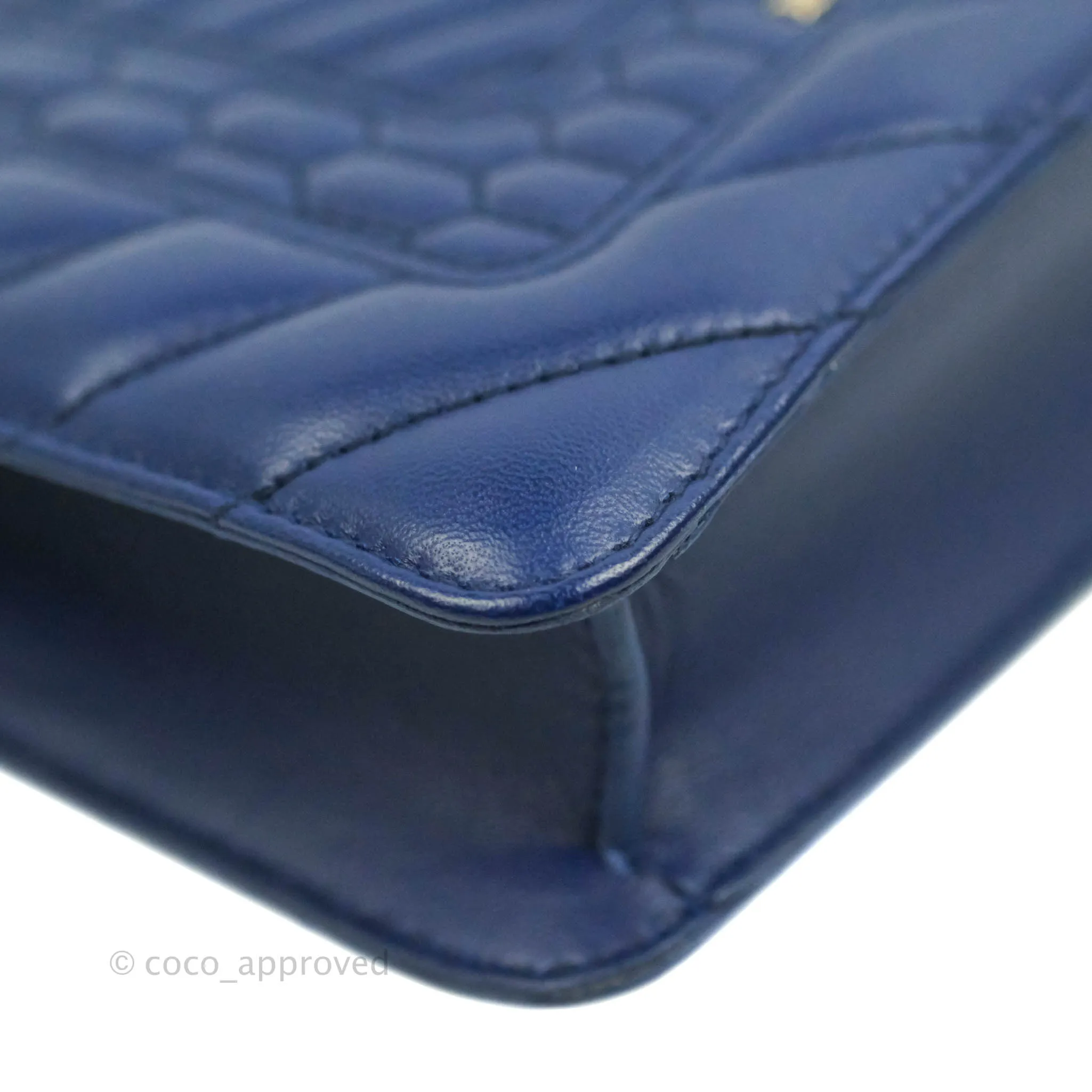 Bvlgari Small Quilted Scaglie Serpenti Forever Shoulder Bag in Blue