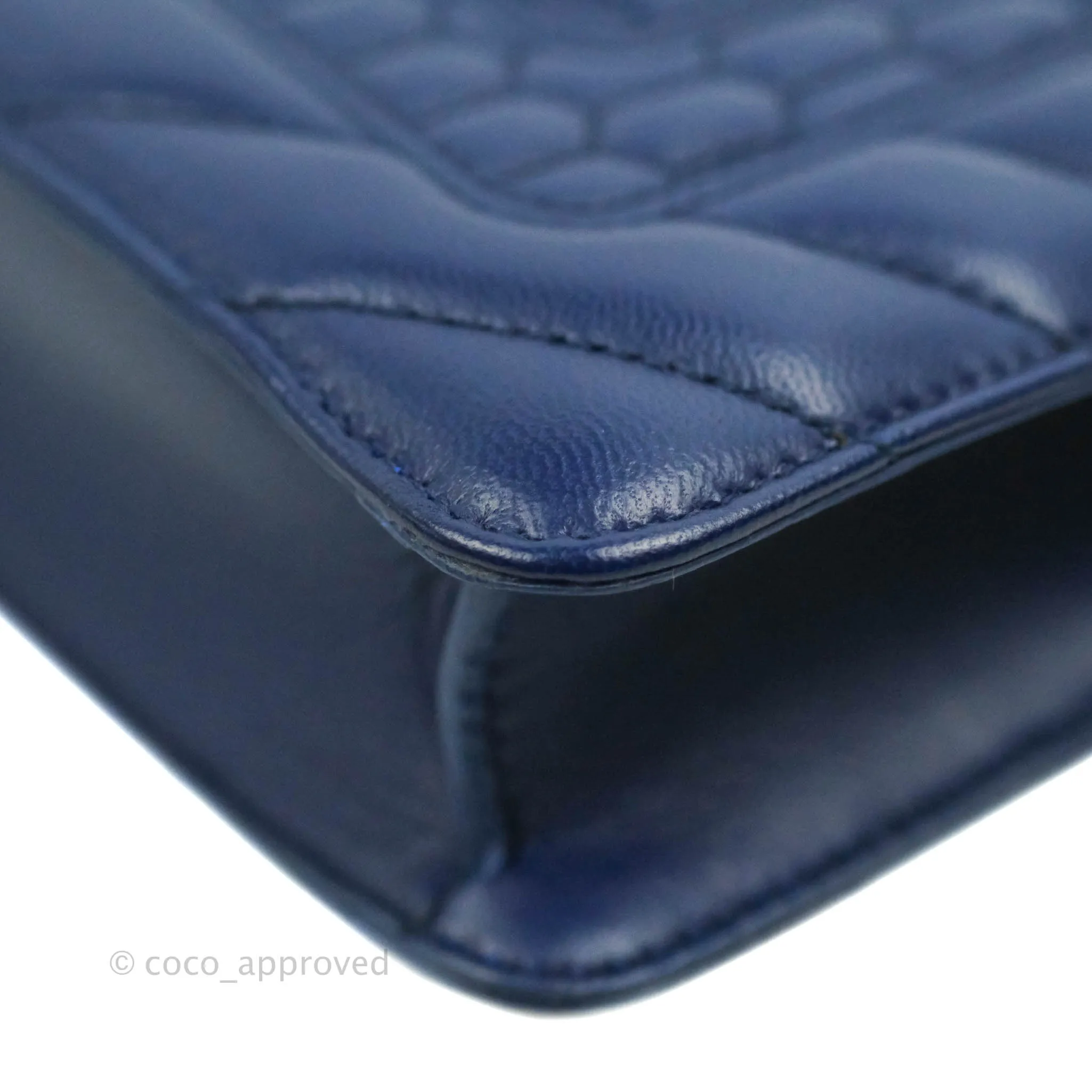 Bvlgari Small Quilted Scaglie Serpenti Forever Shoulder Bag in Blue