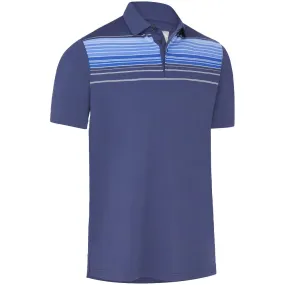 Callaway Energised Stripe Polo Shirt - Peacoat