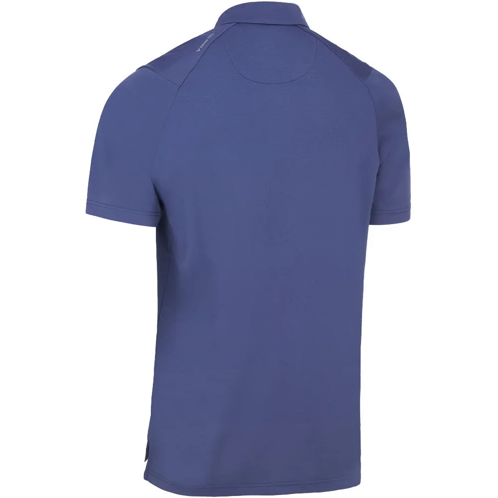 Callaway Energised Stripe Polo Shirt - Peacoat