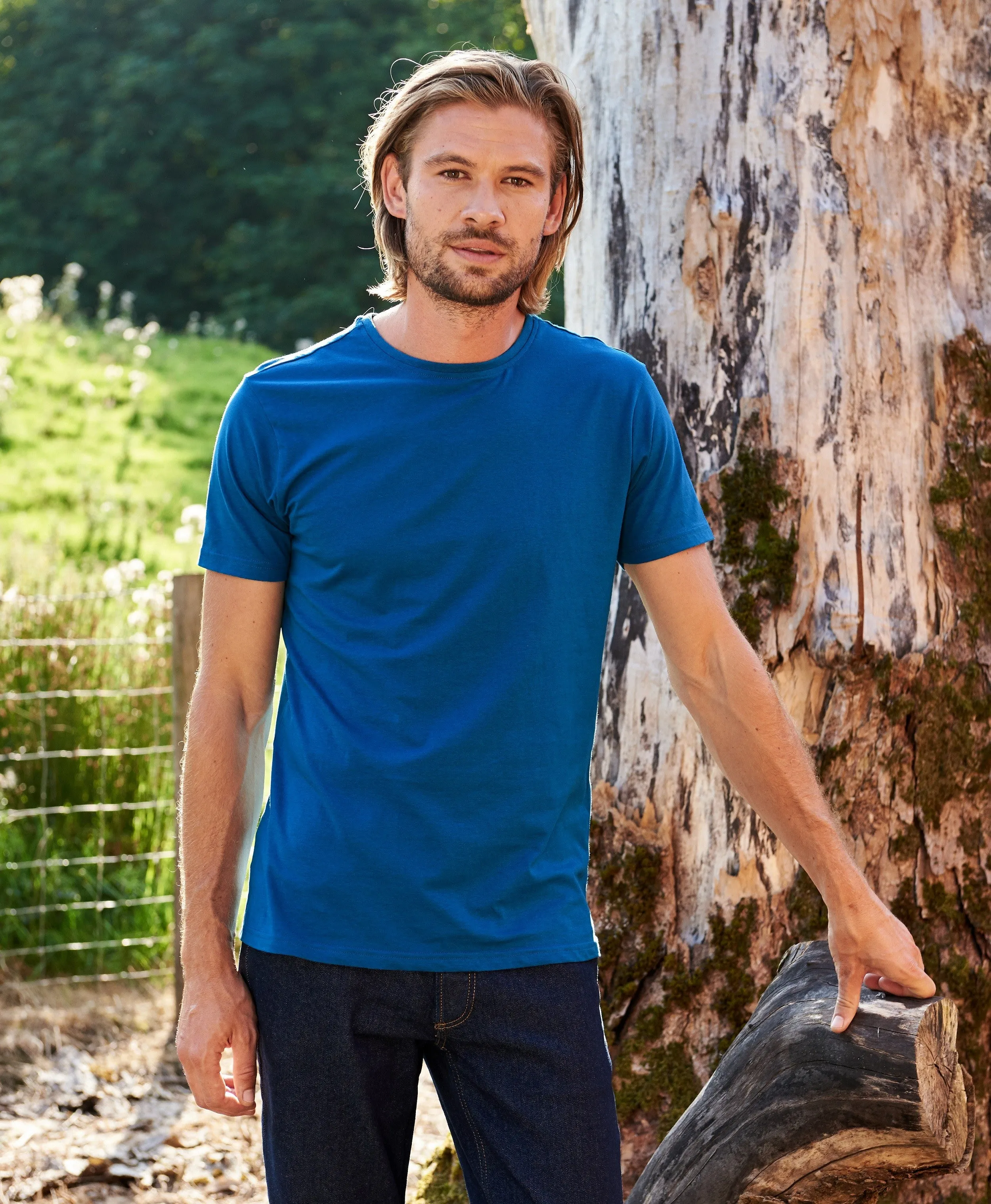 Cascades Organic T-Shirt | MUSTARD