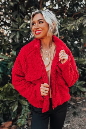 Chilly In Colorado Sherpa Jacket