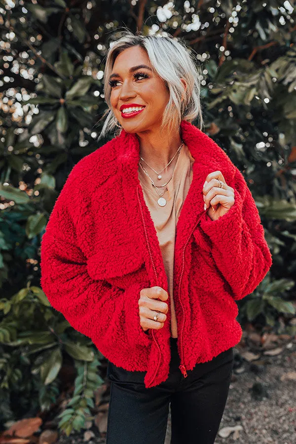 Chilly In Colorado Sherpa Jacket