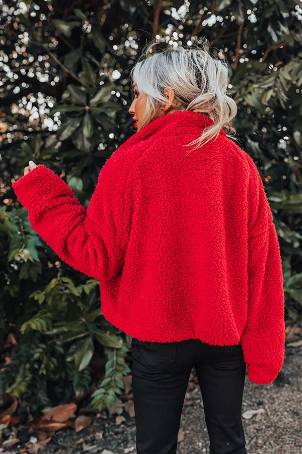Chilly In Colorado Sherpa Jacket