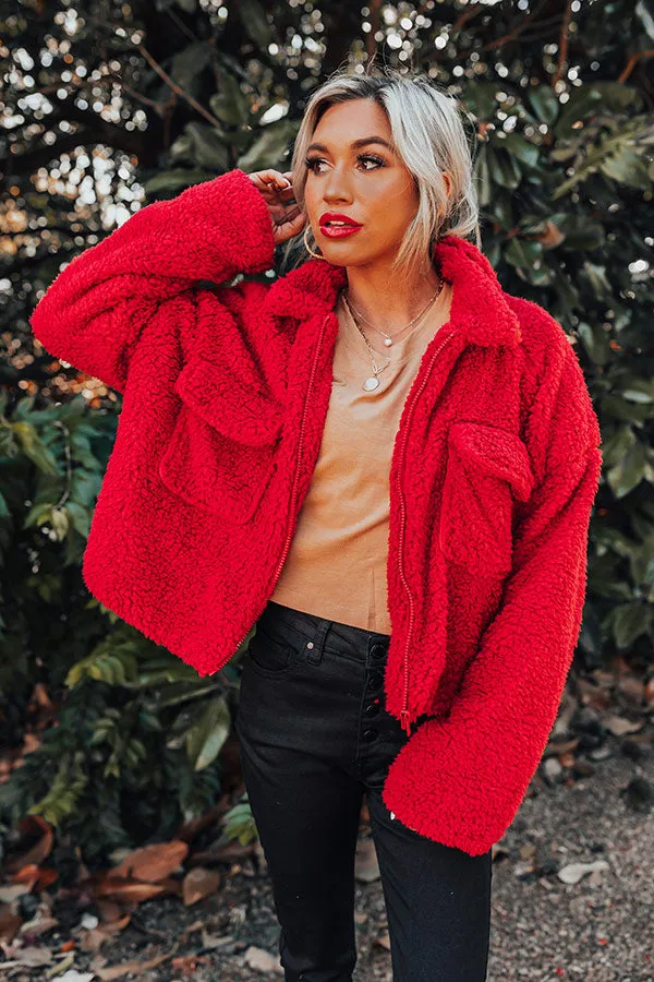 Chilly In Colorado Sherpa Jacket