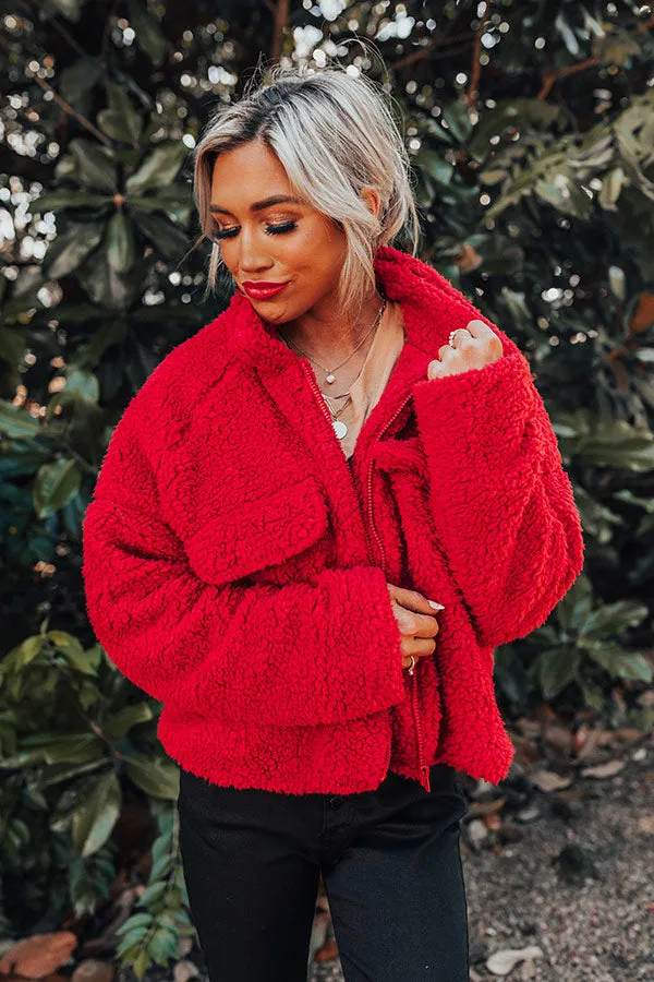 Chilly In Colorado Sherpa Jacket