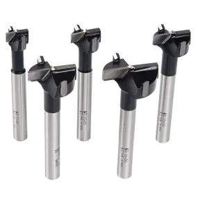 CMT 5 PIECE BORING BIT SET