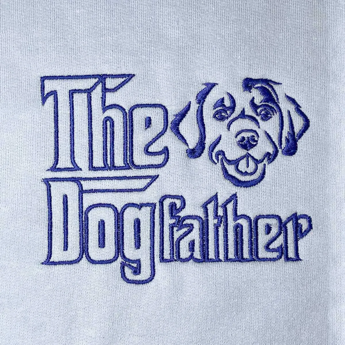 Custom The DogFather Embroidered Polo Shirt Golden Retriever, Personalized Polo Shirt with Dog Name, Gifts for Golden Retriever Lovers