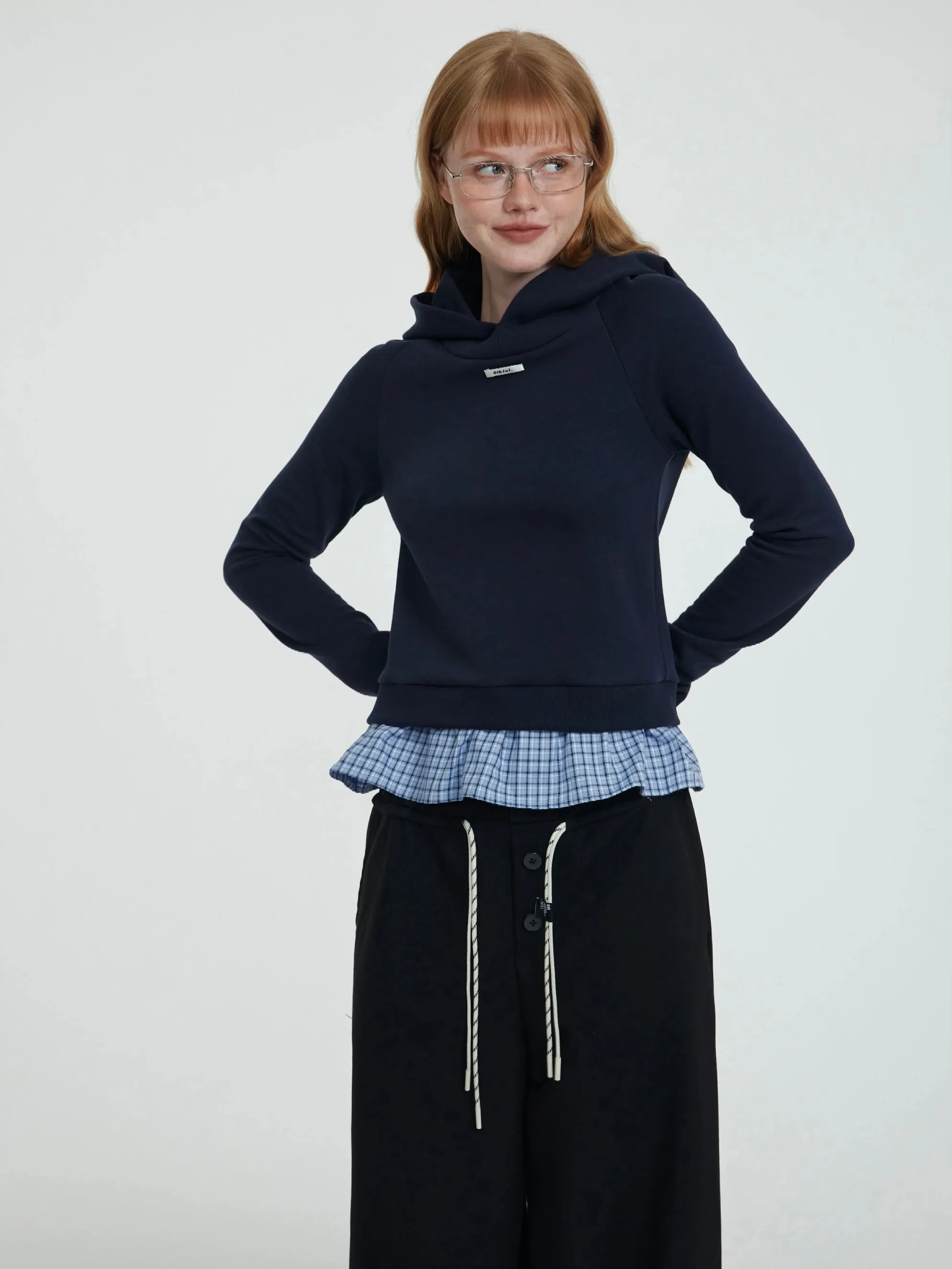 [Customizable] Classic Campus Cutie 2 in 1 Hoodie