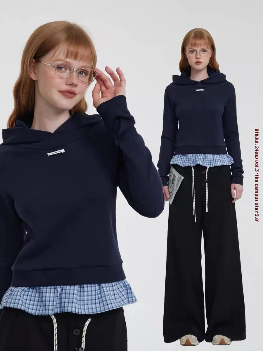 [Customizable] Classic Campus Cutie 2 in 1 Hoodie