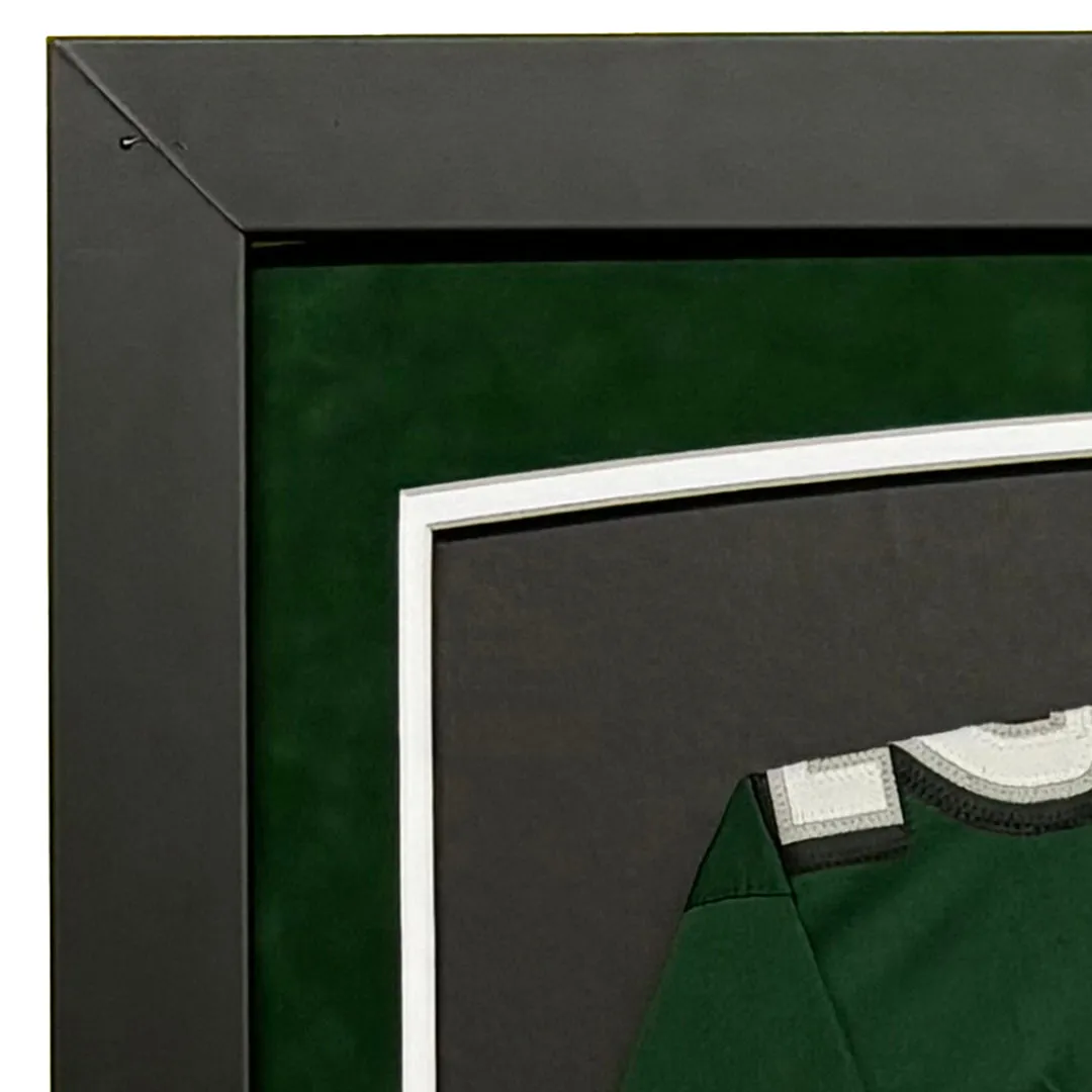 Darius Slay Jr Signed Philadelphia Green Custom Suede Matte Framed Football Jersey