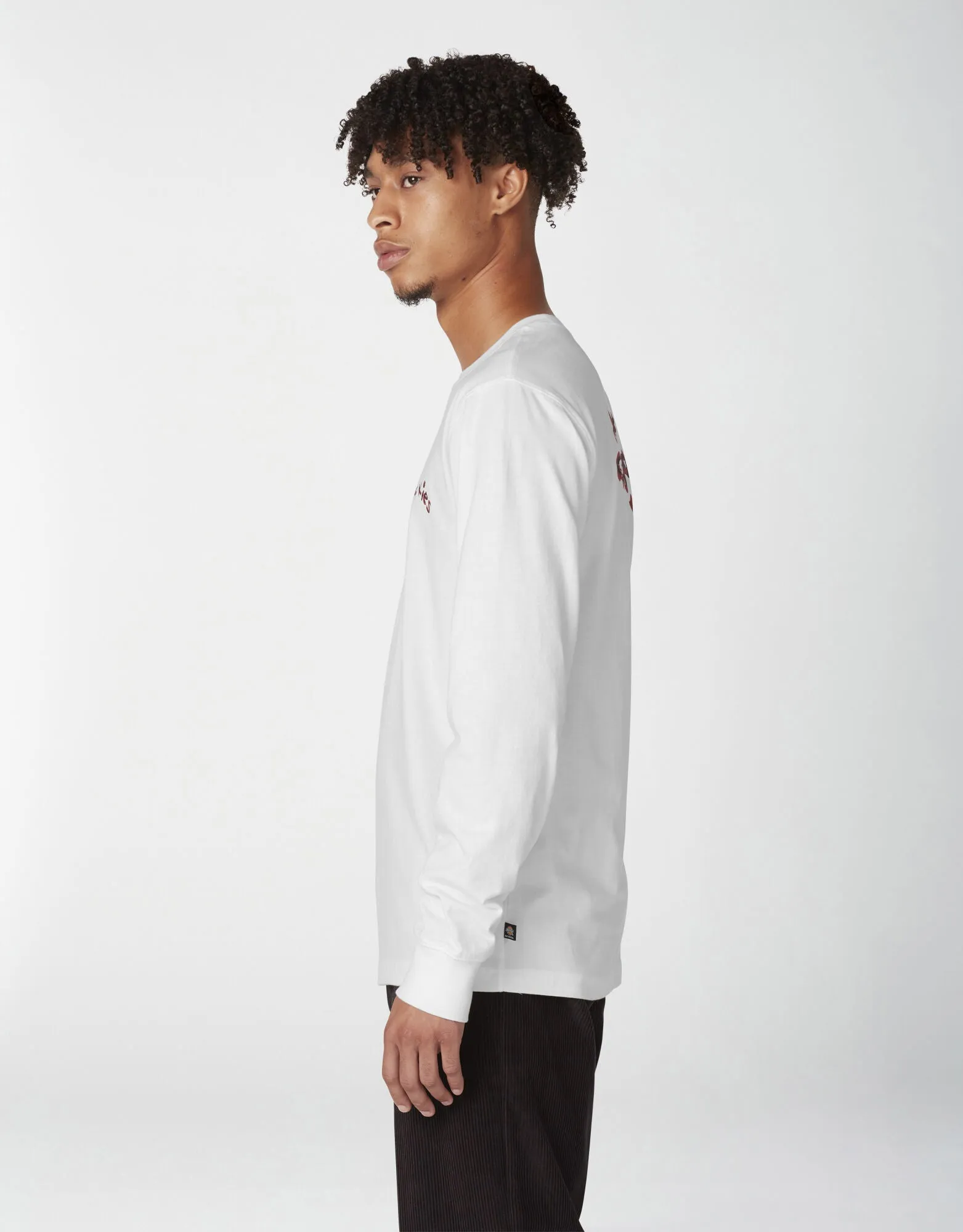 Dickies Villani Drunkula Long Sleeve T-Shirt - White