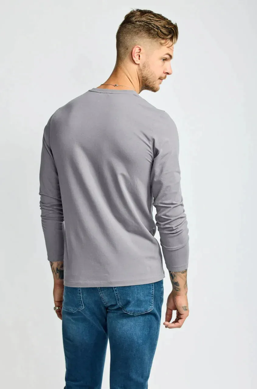 Easy Mondays - LS V - Neck Tee
