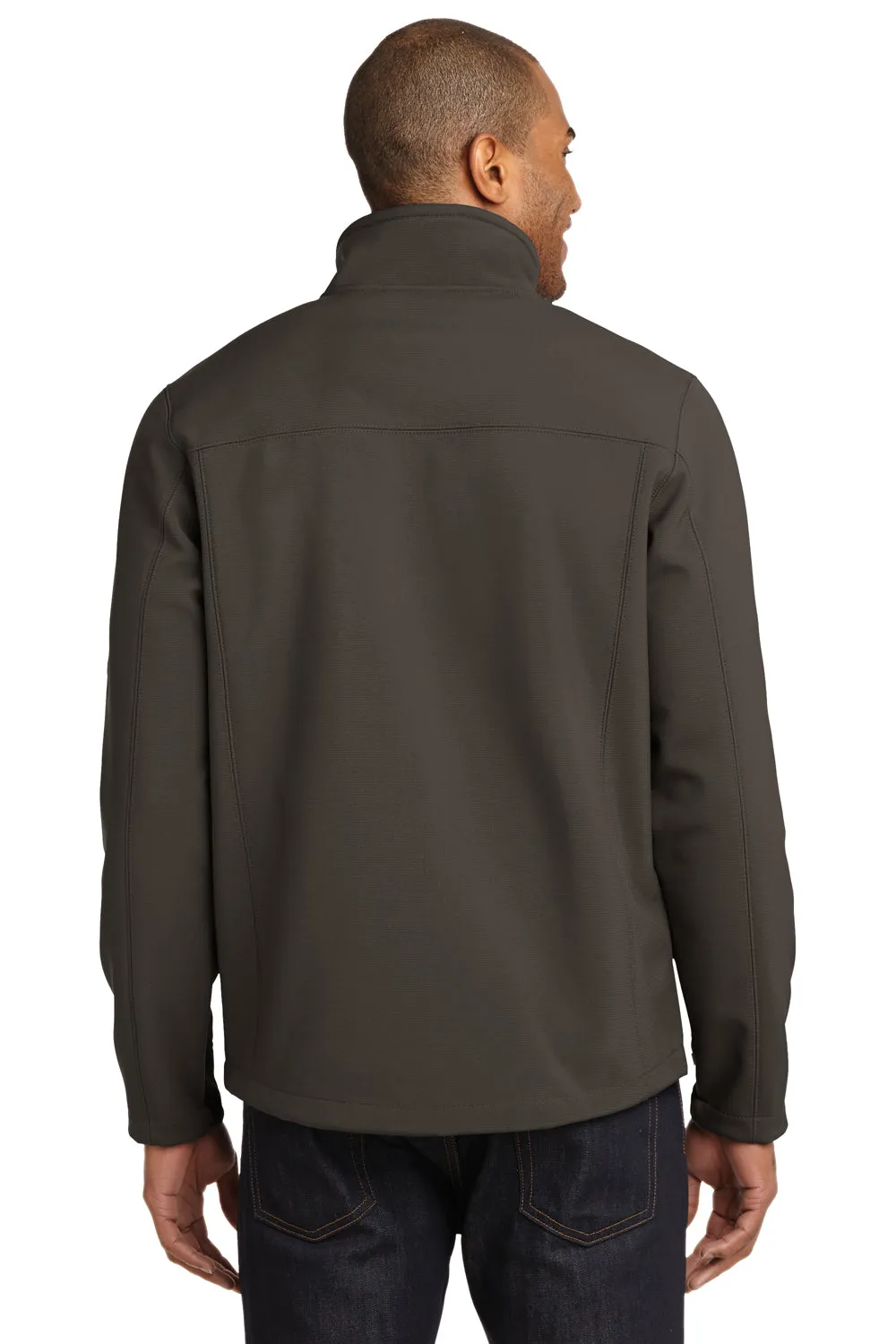 Eddie Bauer Mens Rugged Water Resistant Full Zip Jacket - Canteen Grey
