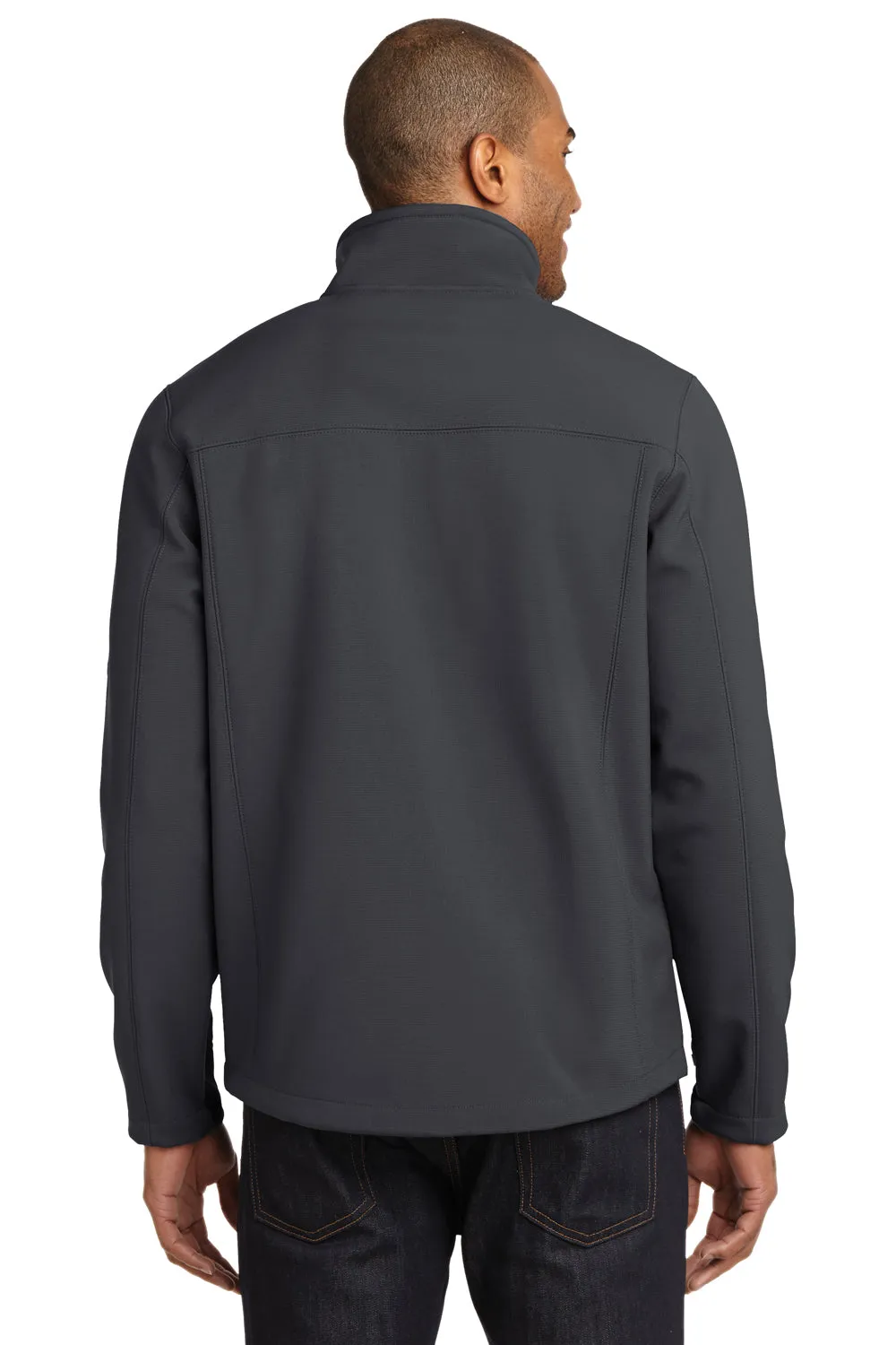 Eddie Bauer Mens Rugged Water Resistant Full Zip Jacket - Steel Grey