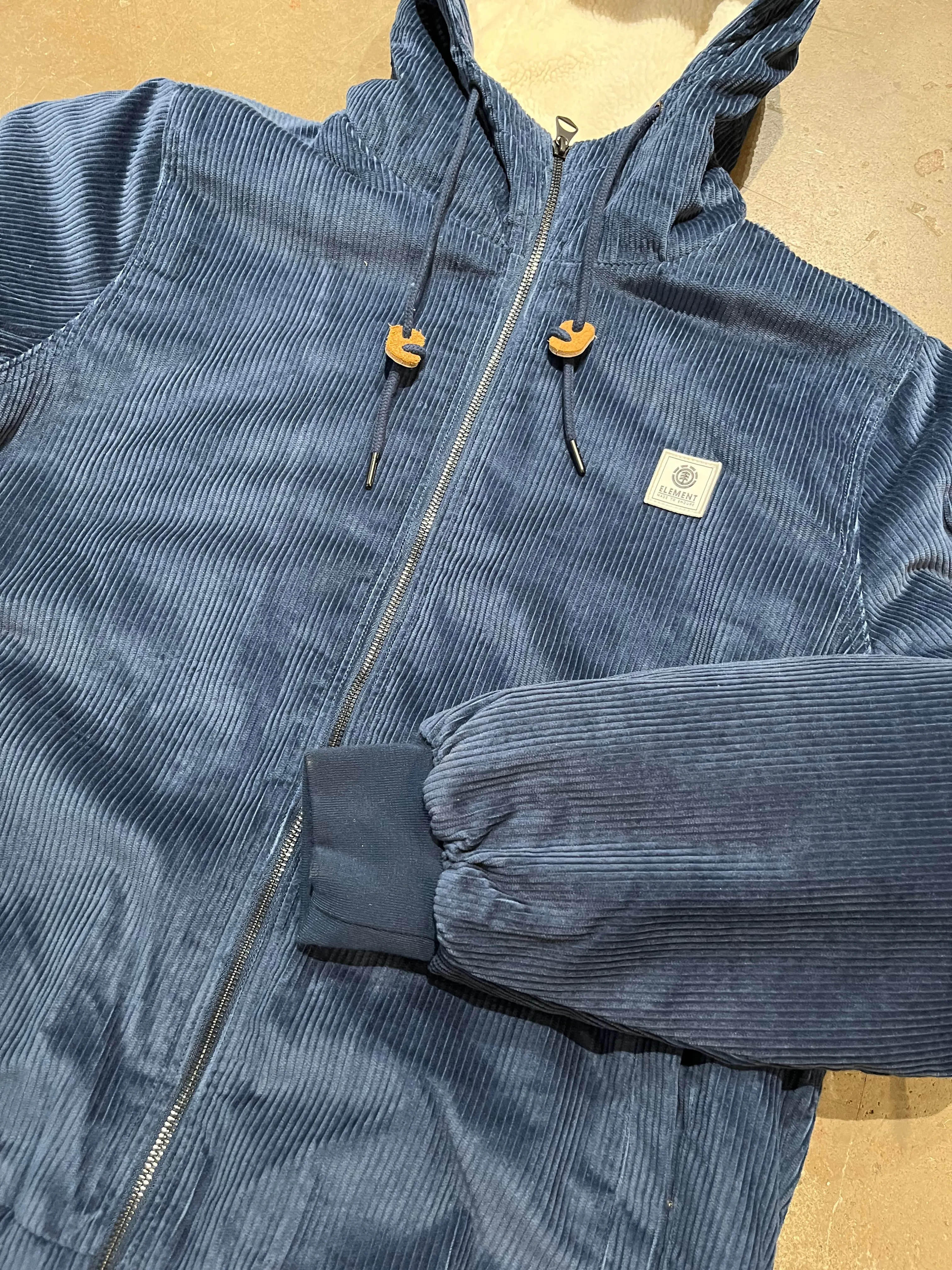 Element Dulcey Corduroy Zip Up Jacket