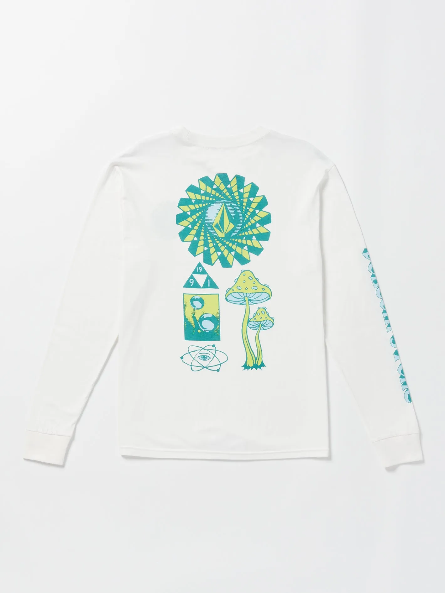 Farm to Yarn Molchat Long Sleeve Tee - Off White
