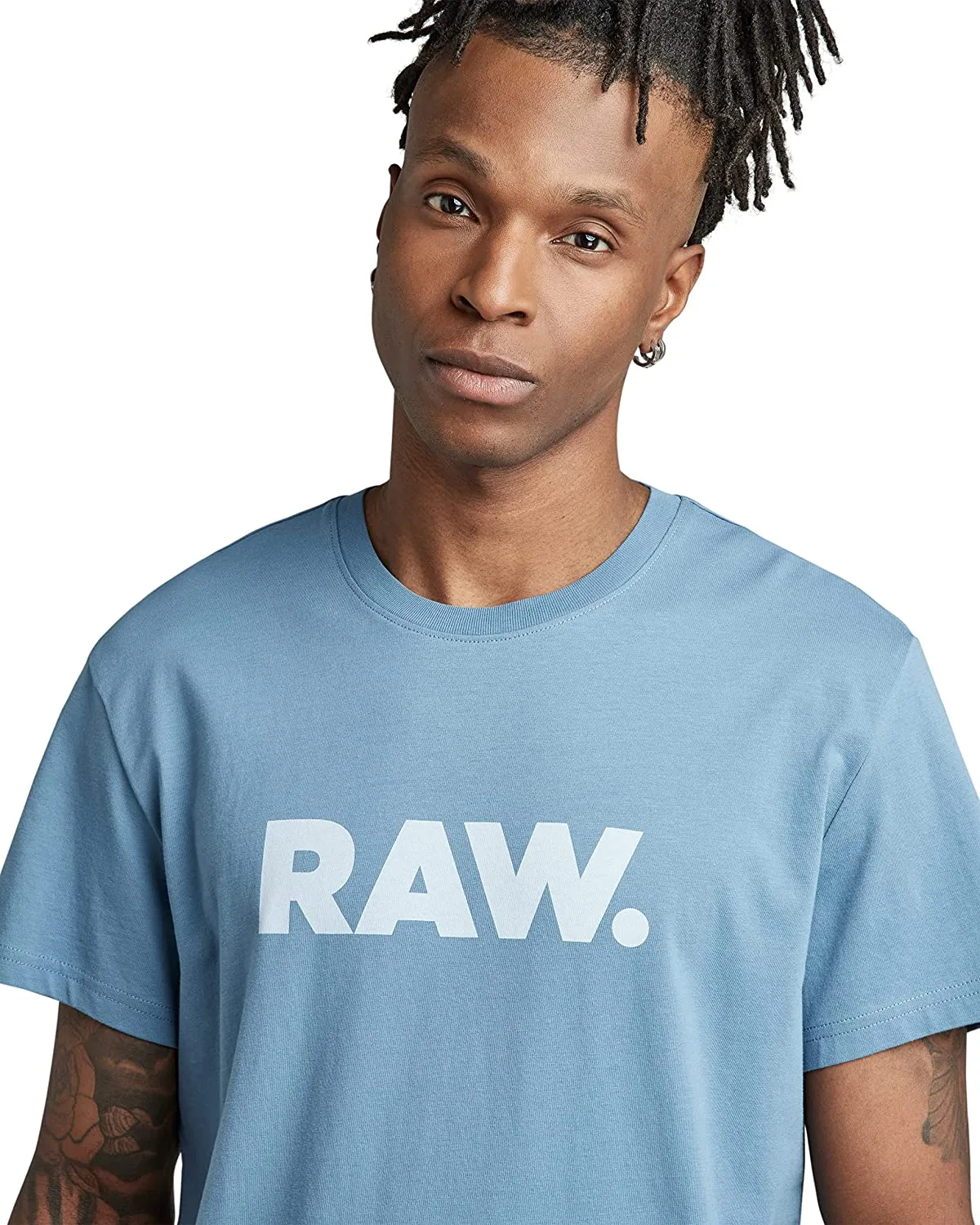 G-Star Raw Men's Holorn Graphic Crew Neck Short Sleeve T-Shirt