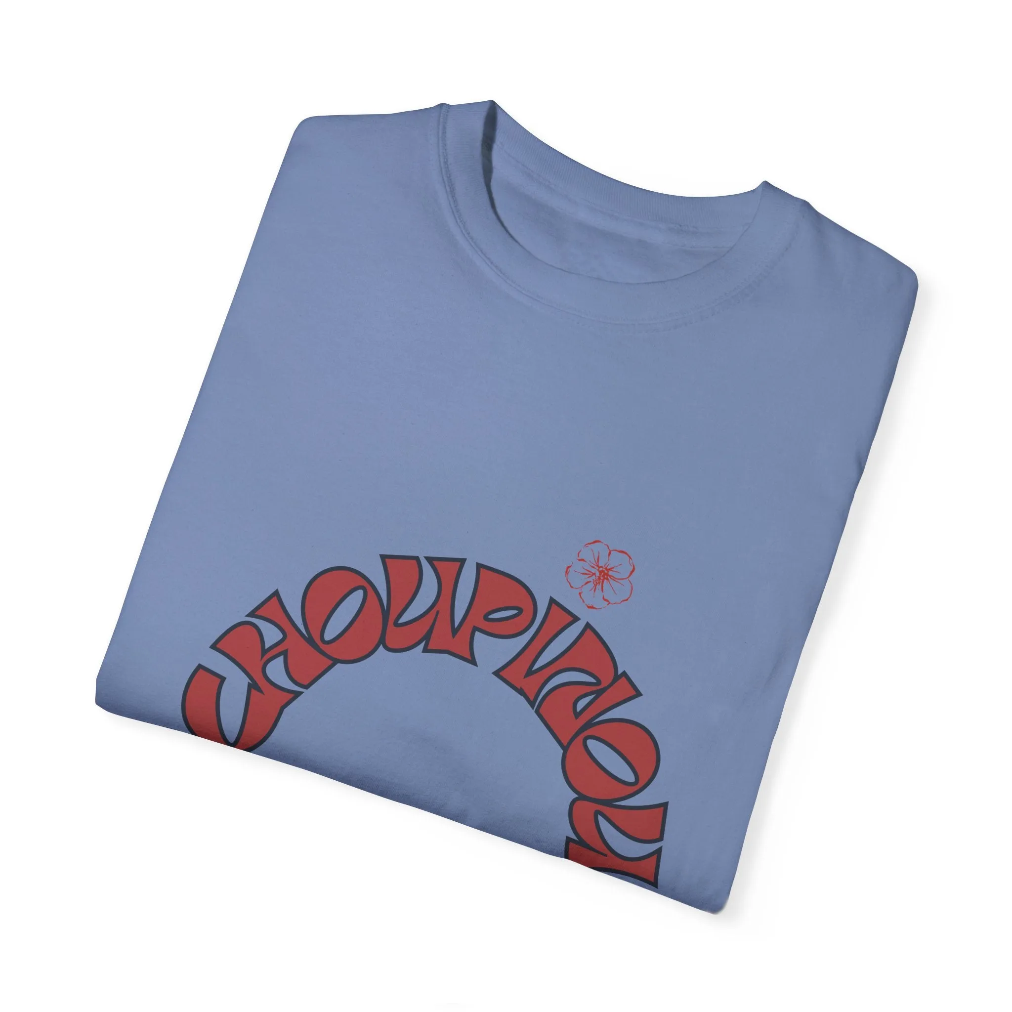 Garment-Dyed T-shirt-Shirt for women , gift for women , ( Choupinou  Shirt   )