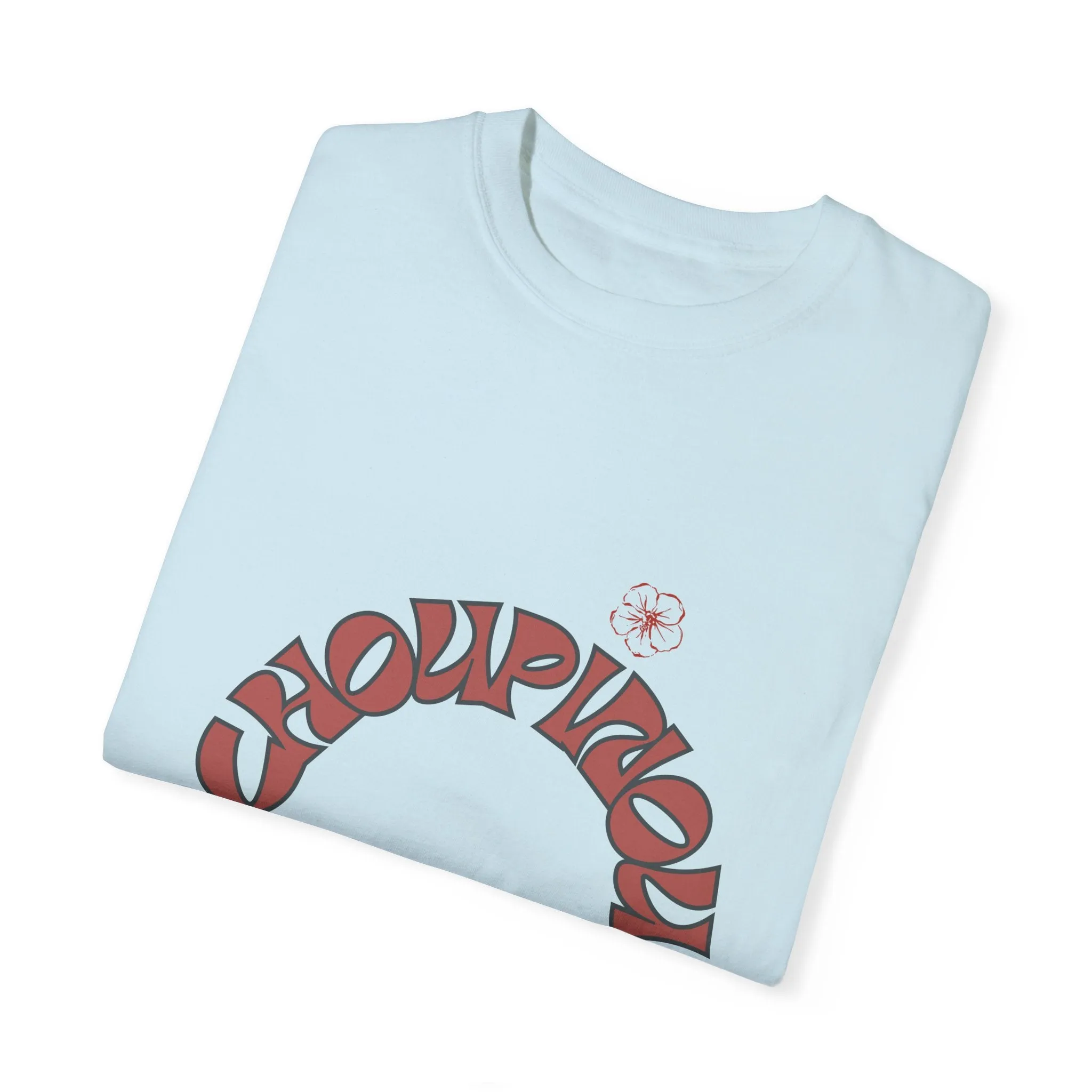 Garment-Dyed T-shirt-Shirt for women , gift for women , ( Choupinou  Shirt   )