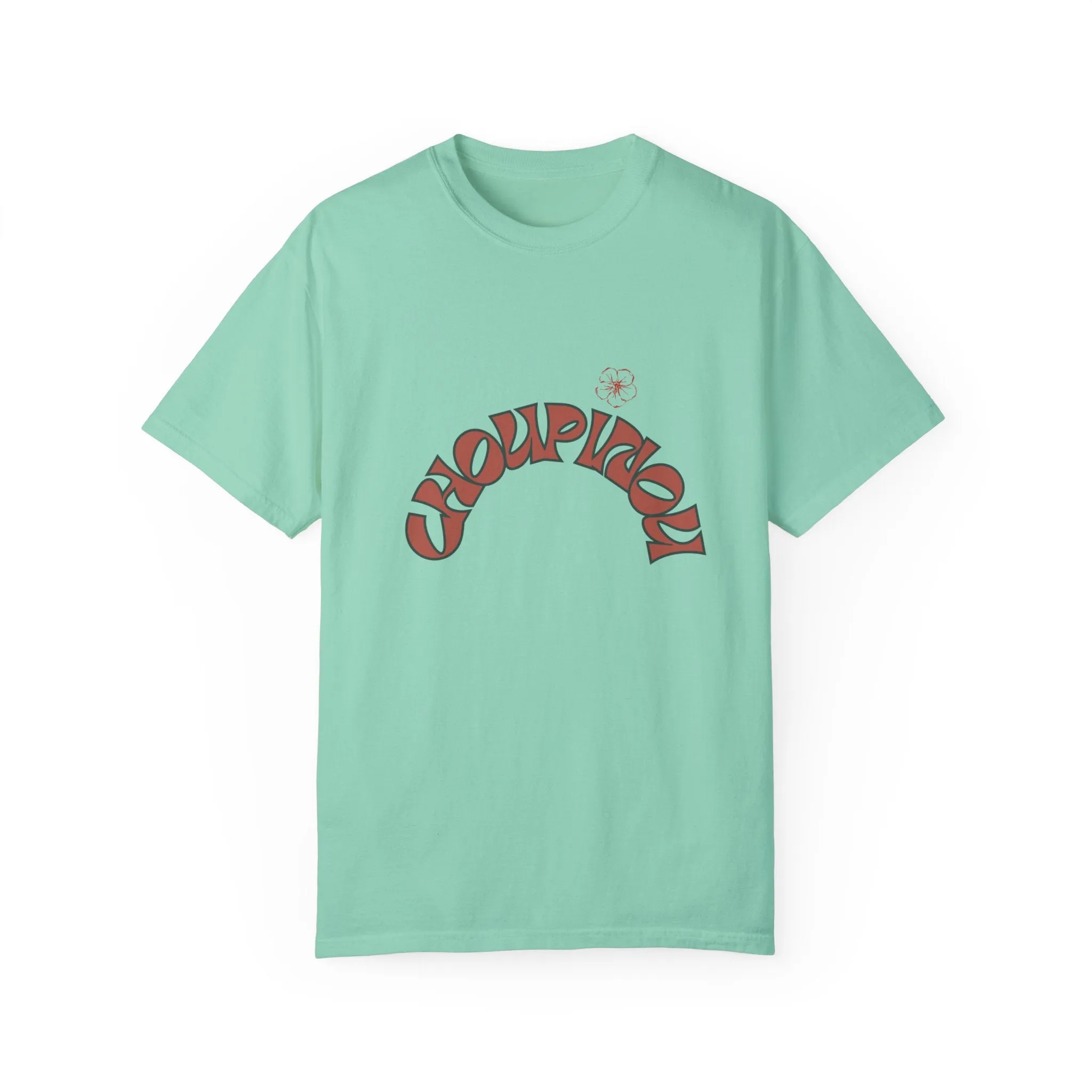 Garment-Dyed T-shirt-Shirt for women , gift for women , ( Choupinou  Shirt   )
