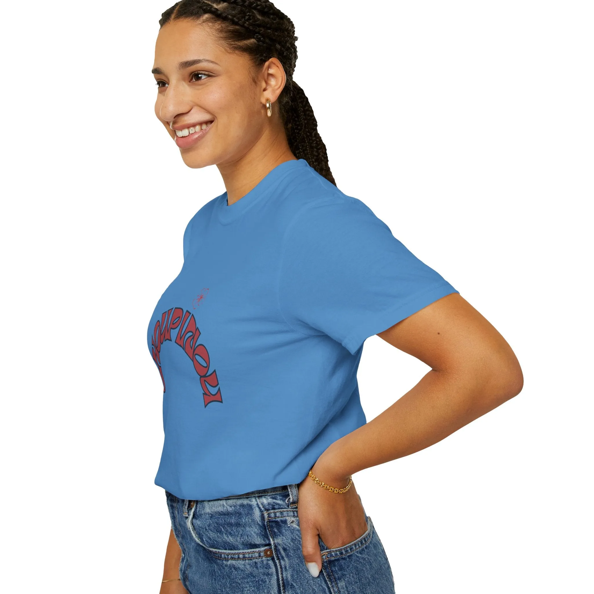Garment-Dyed T-shirt-Shirt for women , gift for women , ( Choupinou  Shirt   )