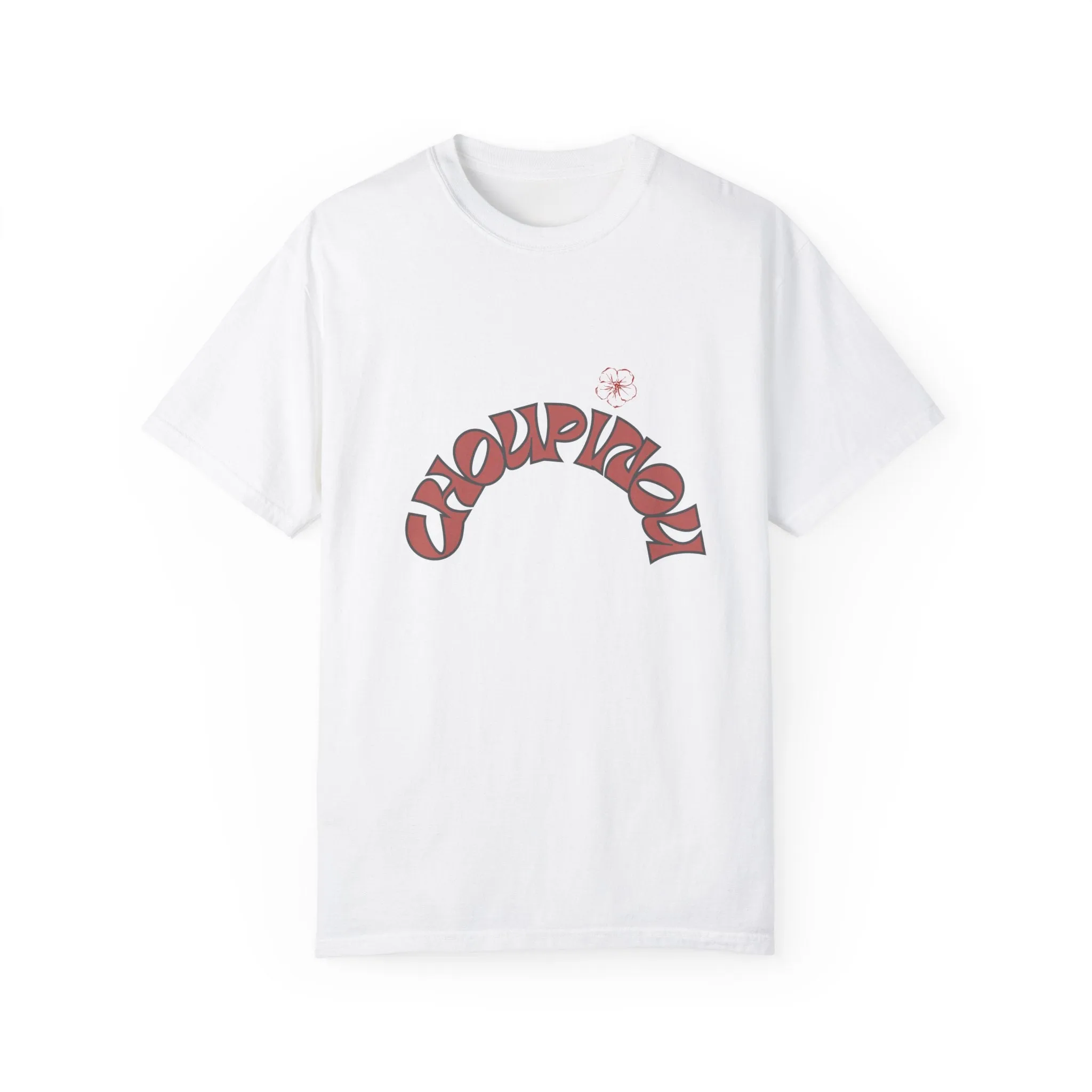 Garment-Dyed T-shirt-Shirt for women , gift for women , ( Choupinou  Shirt   )