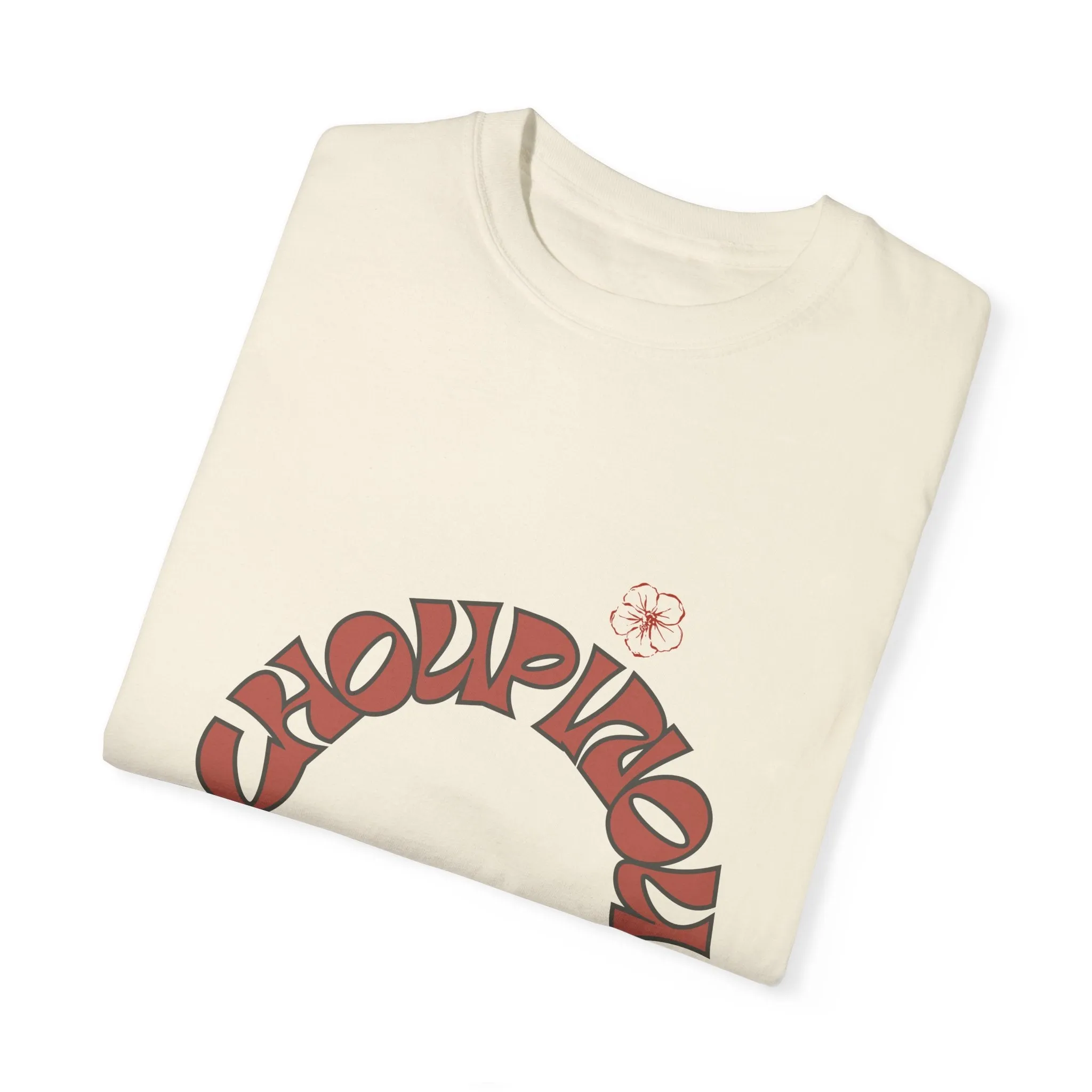 Garment-Dyed T-shirt-Shirt for women , gift for women , ( Choupinou  Shirt   )