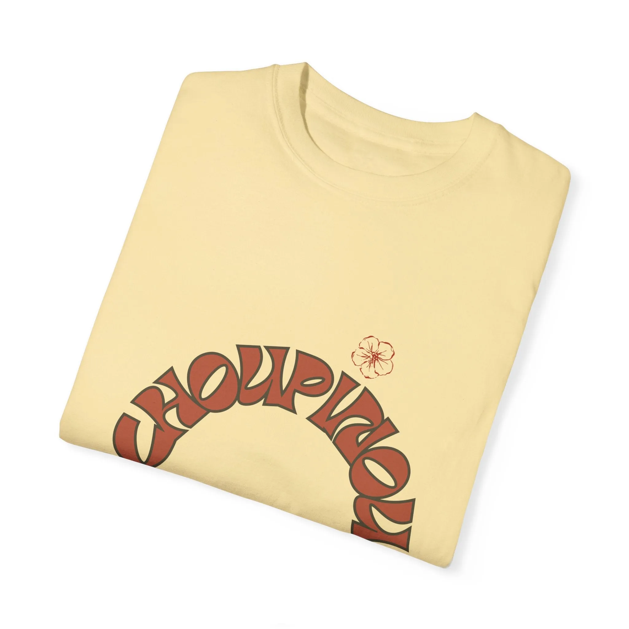 Garment-Dyed T-shirt-Shirt for women , gift for women , ( Choupinou  Shirt   )