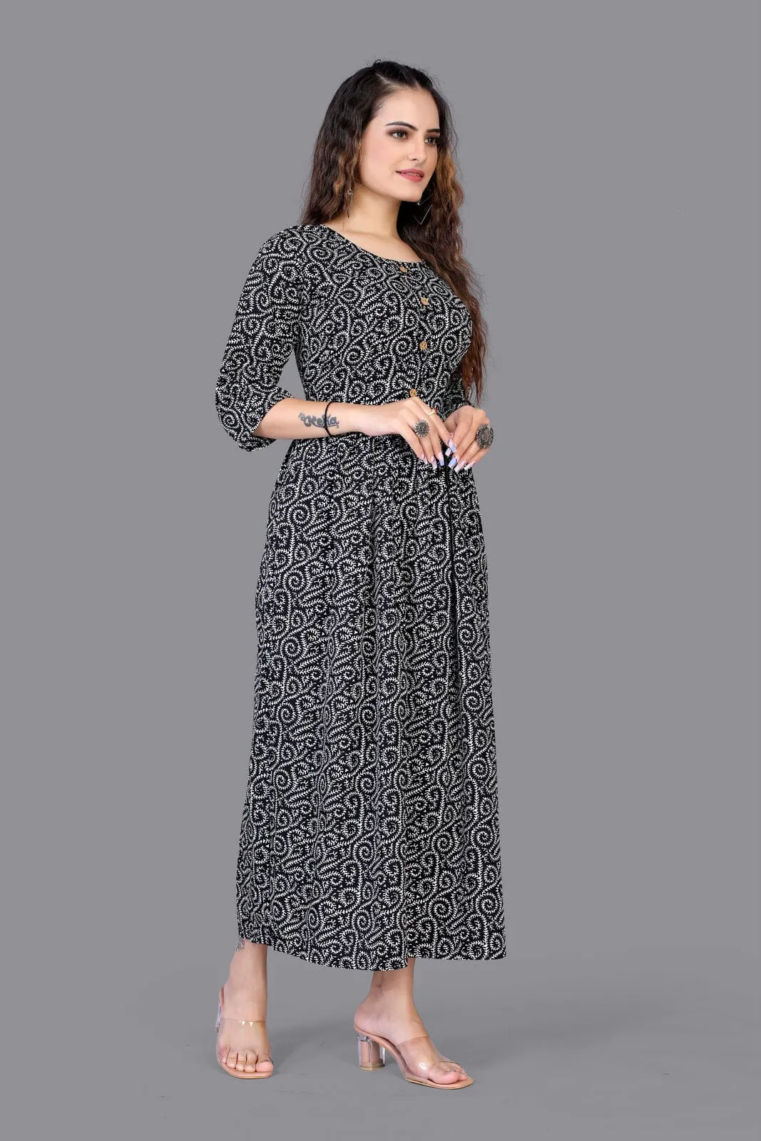 Gazal Anarkali Crepe Dress
