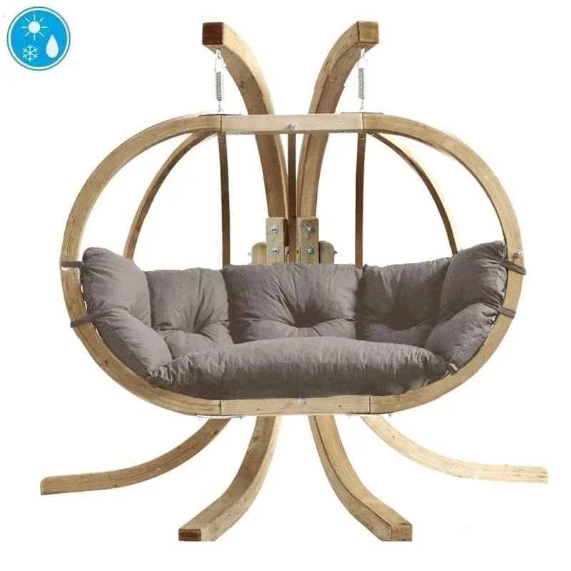 Globo Royal Double Swing and Stand Set