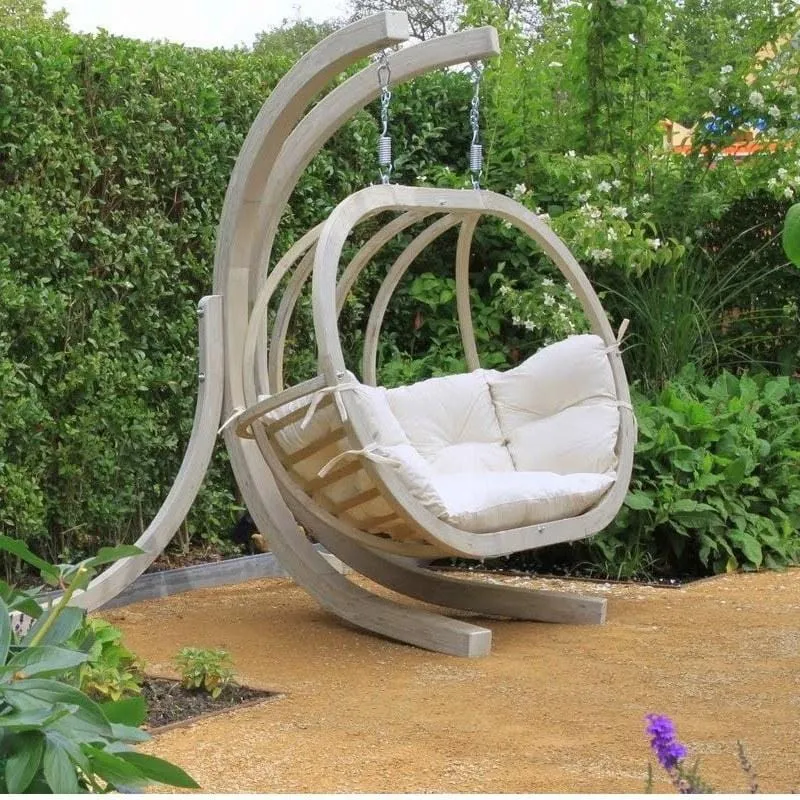 Globo Royal Double Swing and Stand Set