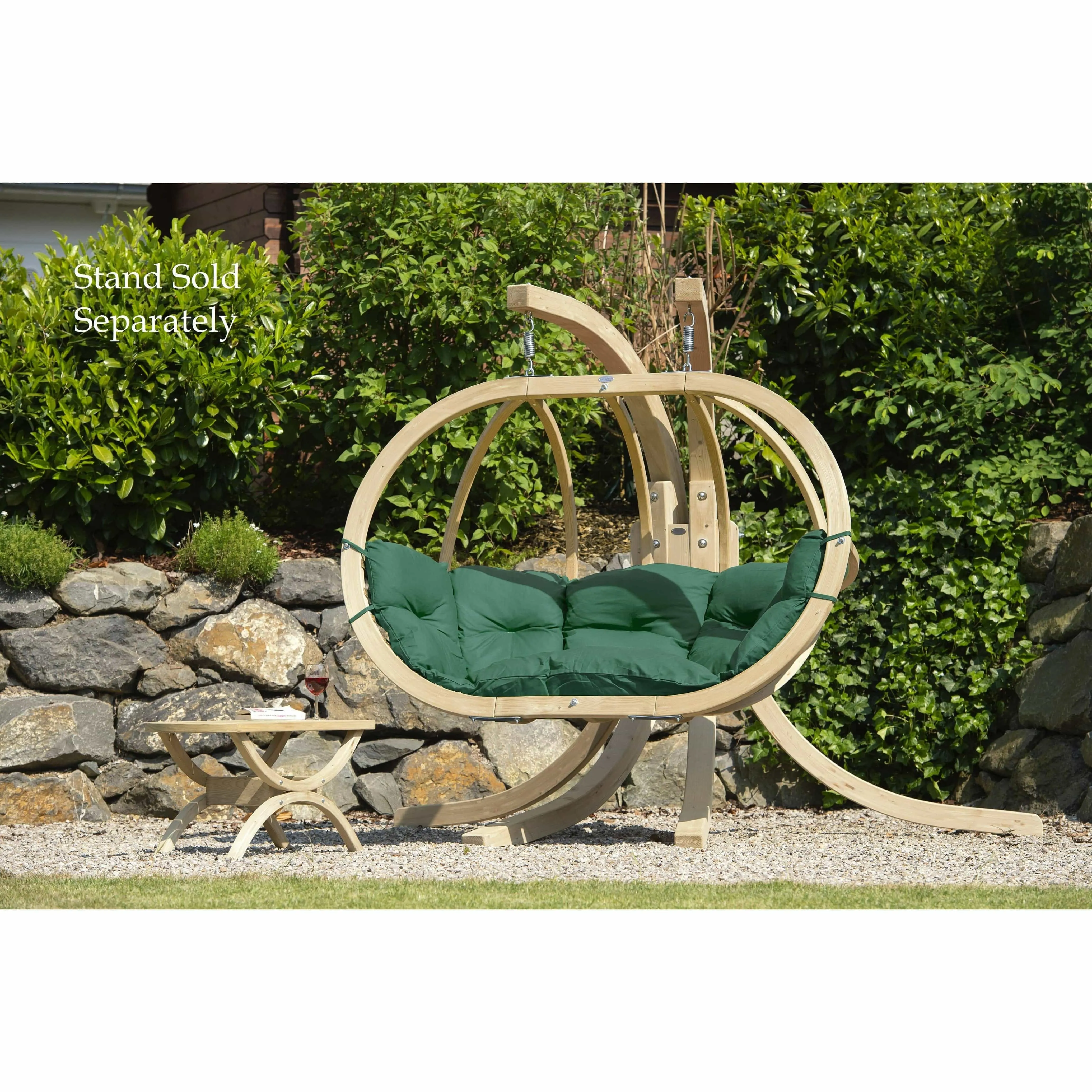 Globo Royal Double Swing and Stand Set