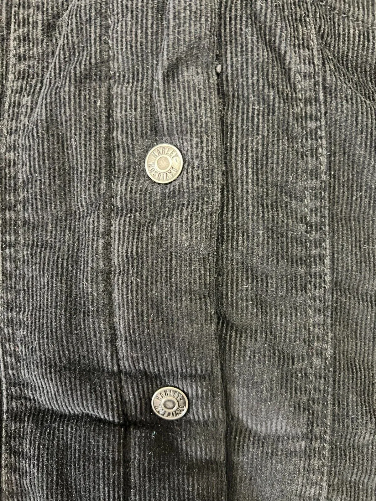 HD Branded Women's Black Jacket Sherpa Lined Corduroy Casual (S24)